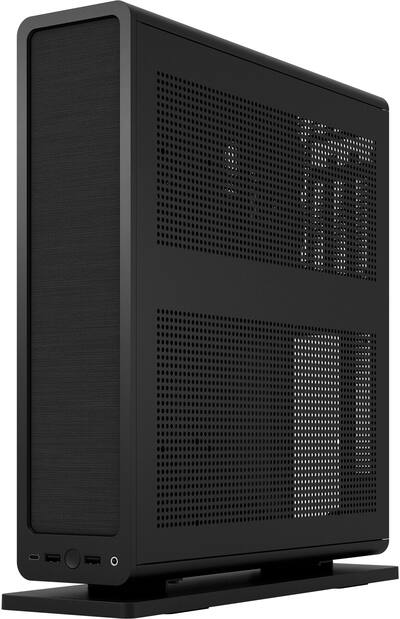 Fractal Design Ridge Black Mini ITX Slim Small Form Factor Console Fractal Design Ridge Black Mini ITX Slim Small Form Factor Console