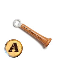Baseball BBQ - Arizona Diamondbacks Pickoff Bottle Opener - Multicolor
