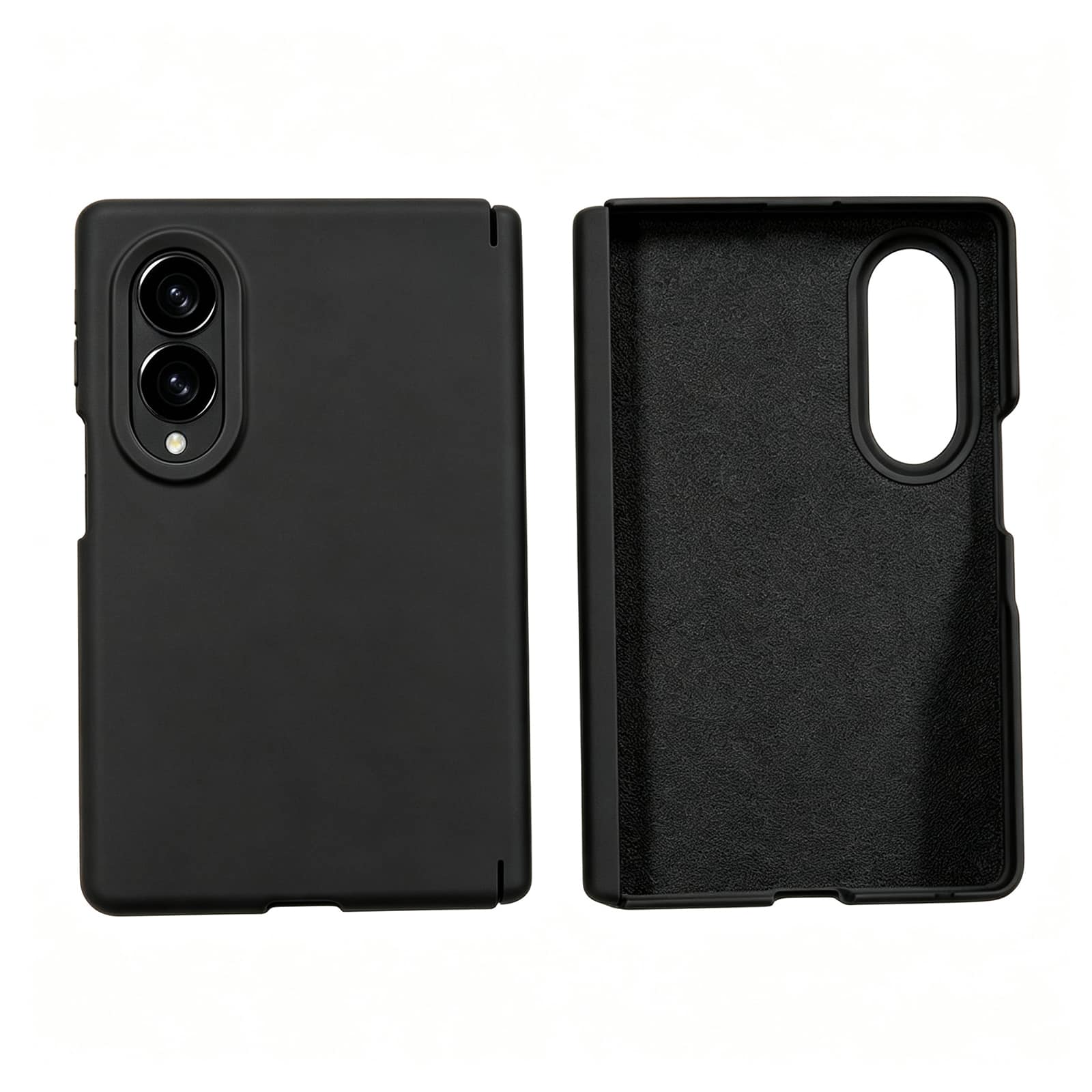 Dteck - for Samsung Galaxy Z Fold8 Liquid Silicone Case,Magnetic Hinge Protection,Shockproof Back Cover No Front Frame - Black price history on PriceWatchPro