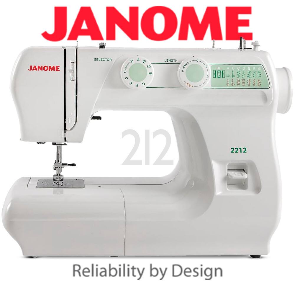 JANOME SELECTOR LENGTH 1 JANOME C PATOY 1 I BH H ABCDEF A b ww C w D AM E A F YYY G D OFEO 3 F G CG MT i 212 2212 Reliability by Design