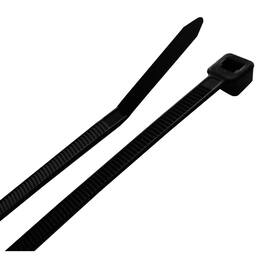 Steel Grip - 14 in. L Black Cable Tie 8 pk