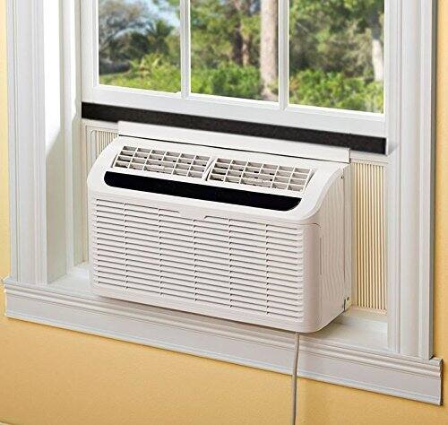 Angle. HQRP - Window Air Conditioner Foam Weatherstrip Insulating Seal Strip 2 1/8 in x 43 in.