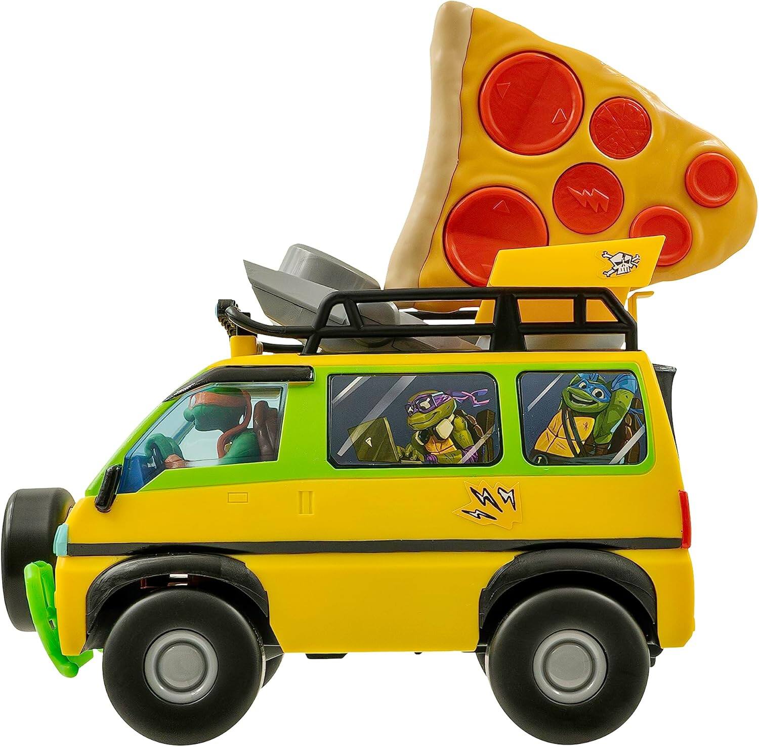 Angle. Mattel - Teenage Mutant Ninja Turtles Pizza Blaster RC Vehicle.