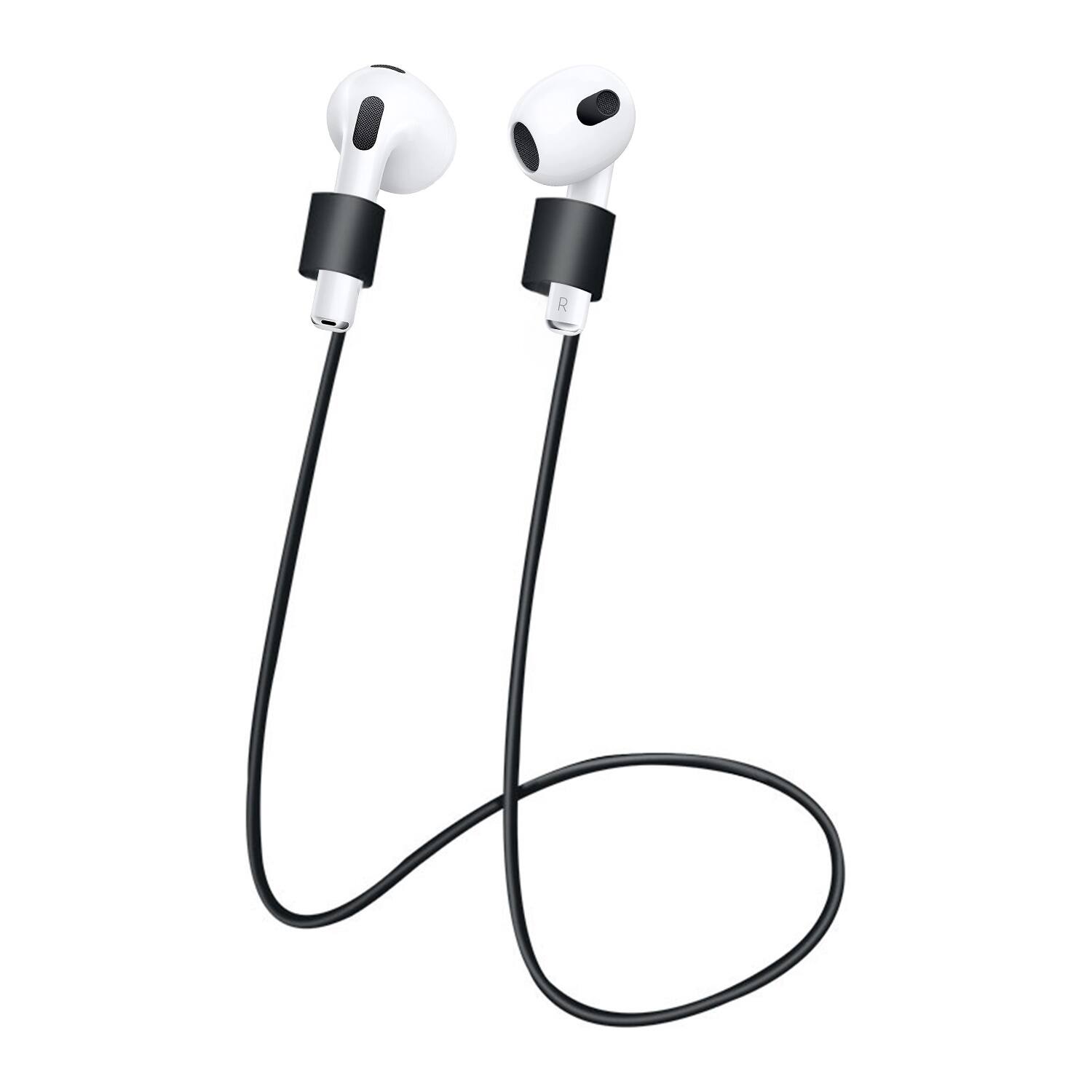 Alt View 13. SaharaCase - Silicone Accessories Kit for Apple AirPods 3 (3rd Generation) - Black.