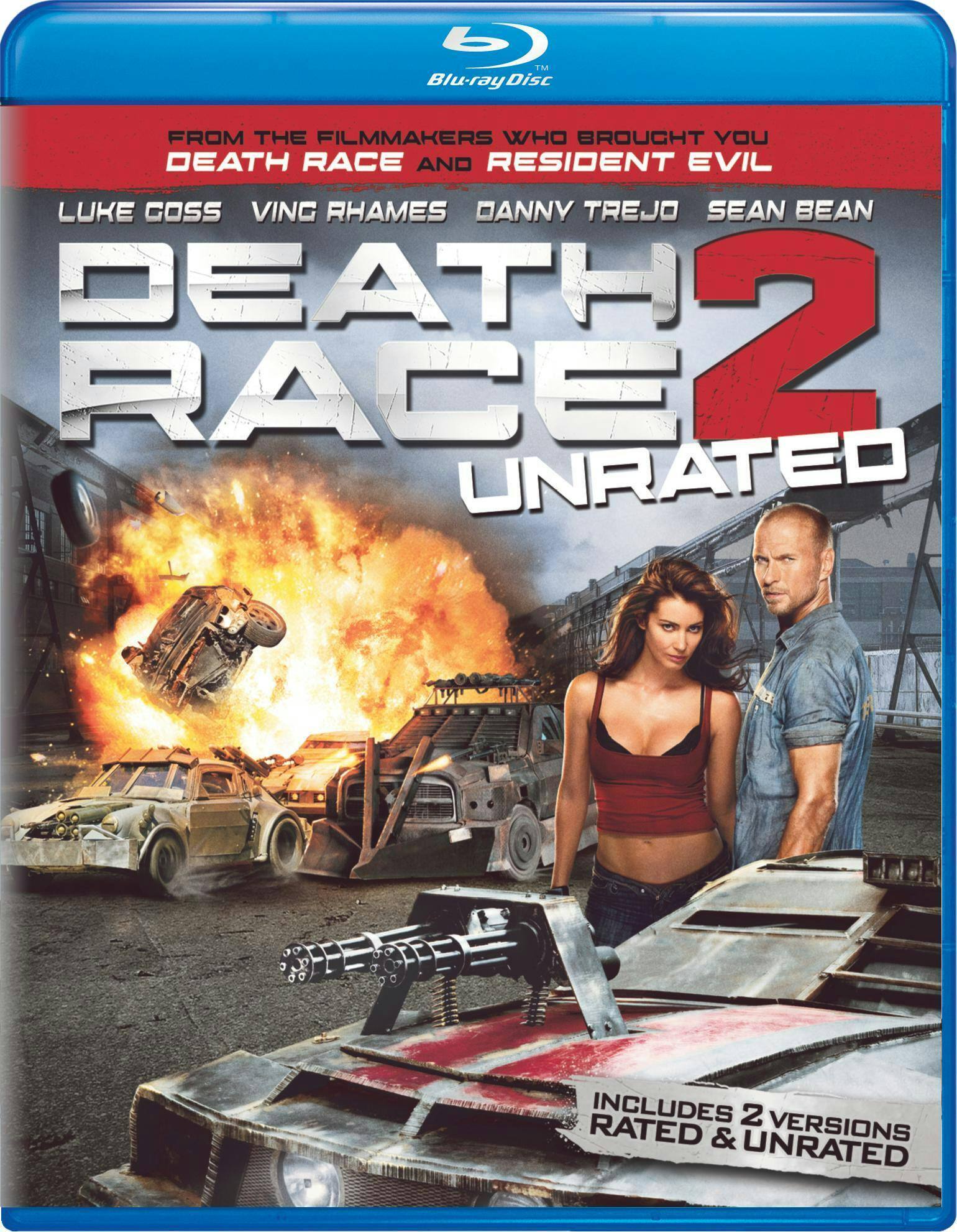 Front. Death Race 2 (Unrated Edition) [Blu-ray].