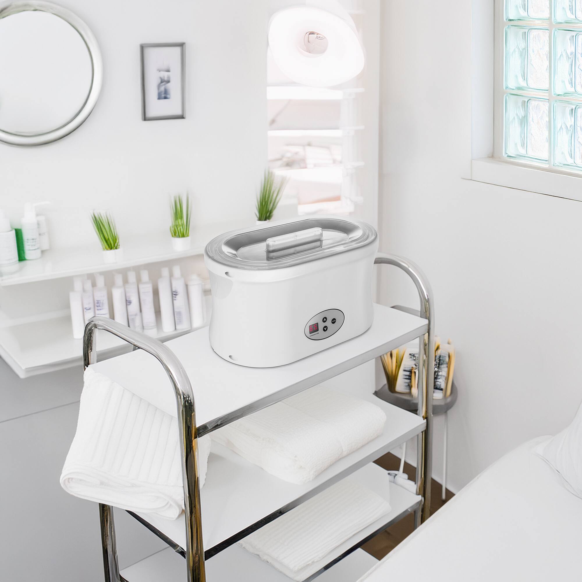 Alt View 6. Salon Sundry - Electric Wax Warmer for Paraffin - White.