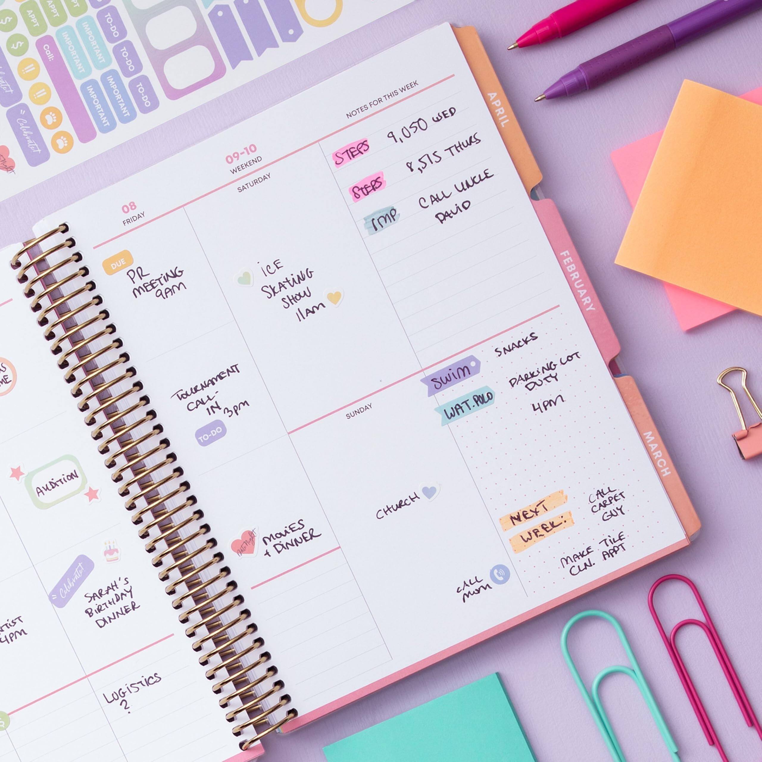 - APPT or APPT TO-DO: Call: IMPORTANT IMPORTANT ENNER TO-DO Tel IMPORTANT TO-DO THIS WEEK IMPORTANT FOR APRIL NOTES WED
- CELEBRATE 9,050 THURS 09-10 WEEKEND STEPS 8,515 SATURDAY STEPS CALL UNCLE 08 DALID FRIDAY 9ml DUE iCE PR MEETING SKATING FEBRUARY 9AM SHOW Ilam SNACKS
- He TOURNAMENT swim DUTY CALL- IN 3pm SUNDAY WAT.ROLO 4pm TO-DO AUDiTiON MARCH CHURCH CALL CARPET NEXT Ek: GUY DiNNER WP. TiLE + MAKE APPT
- Celebrate! CLN. SARAH'S CALL mon TiST DINNER 4PM LOGiSTICS ?