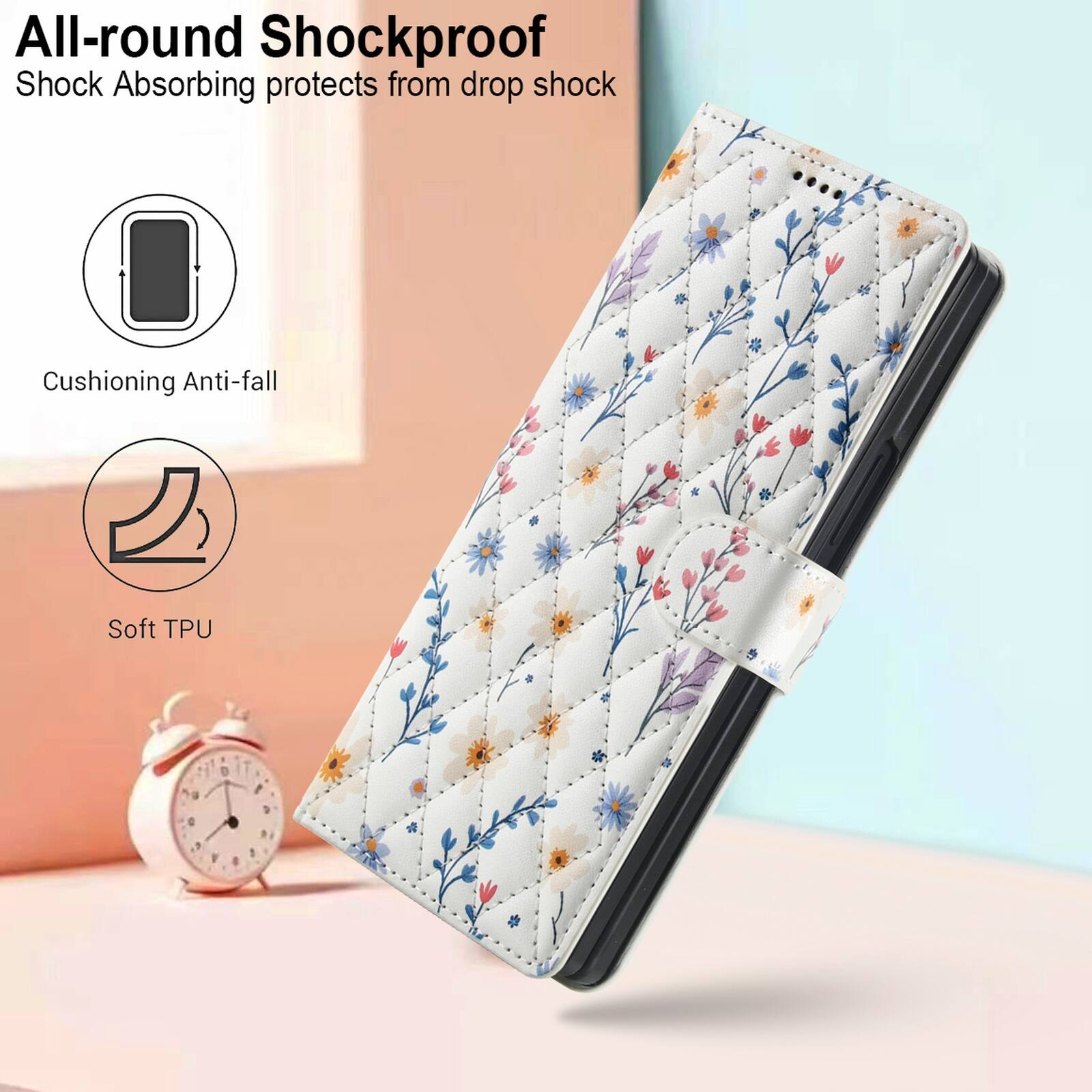 All-round Shockproof Shock Absorbing protects from drop shock Cushioning Anti-fall Soft TPU