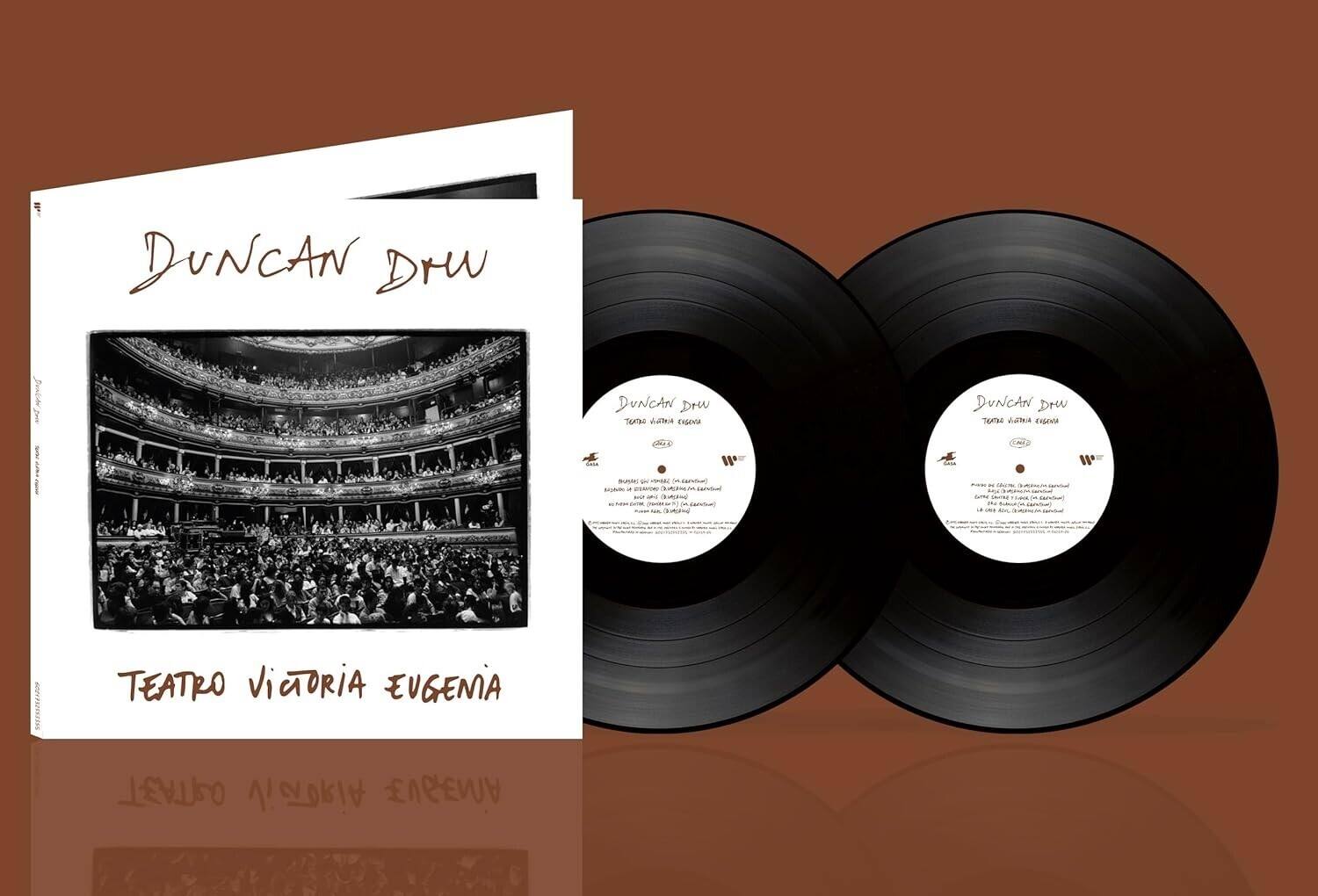 Front. Duncan Dhu - Teatro Victoria Eugenia   - VINYL LP.