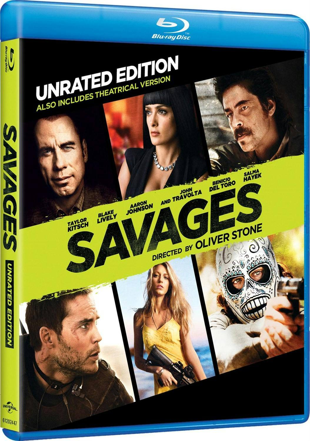 Angle. Savages (Unrated Edition) [Blu-ray].