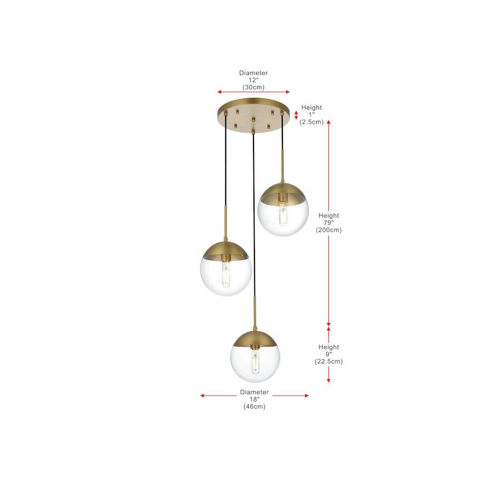 Diameter 12" (30cm)  
Height 1" (2.5cm)  
Height 79" (200cm)  
Height 9" (22.5cm)  
Diameter 18" (46cm)