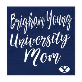 Jardine - BYU Cougars 10'' x 10'' Mom Plaque - Navy