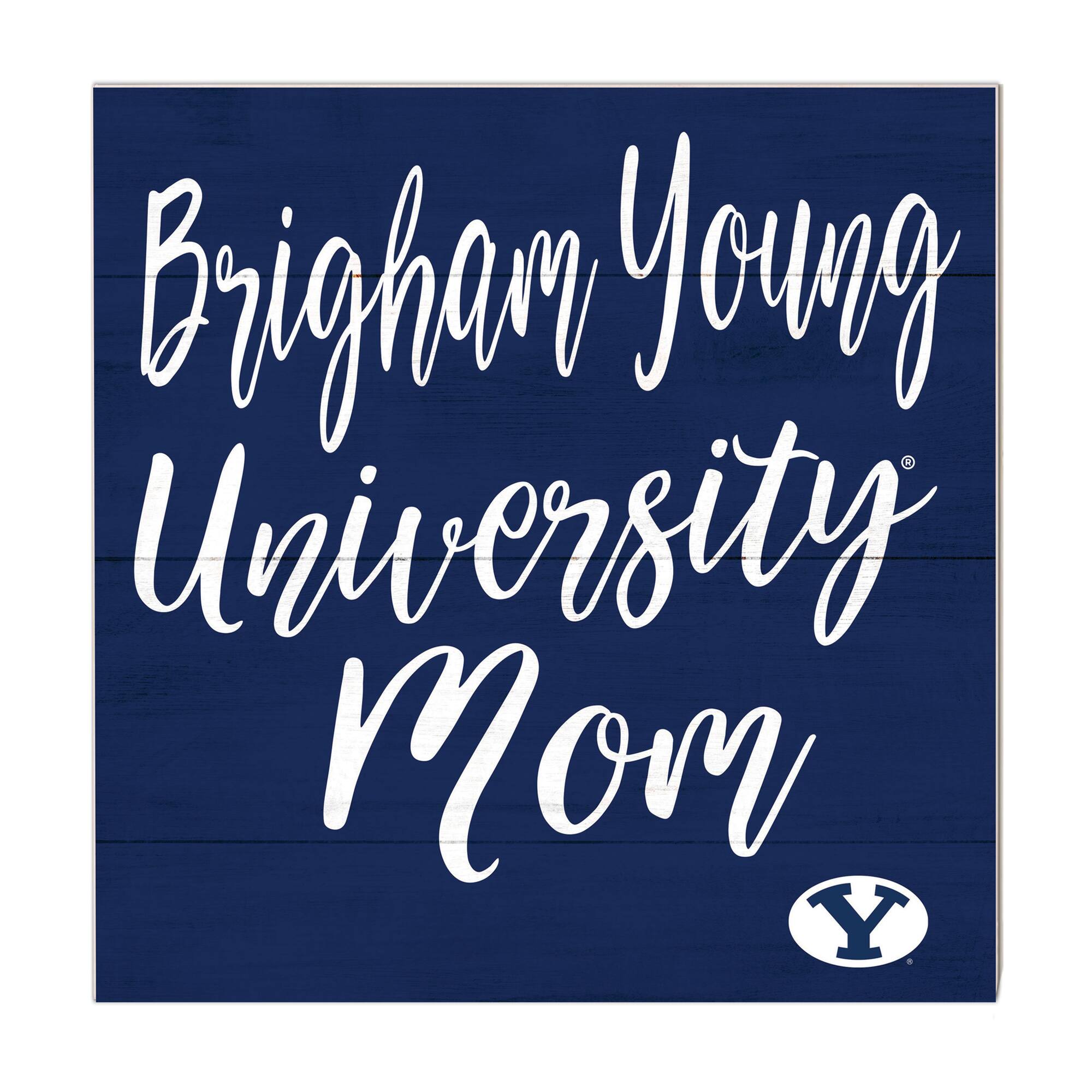 BYU Cougars 10'' x 10'' Mom Plaque