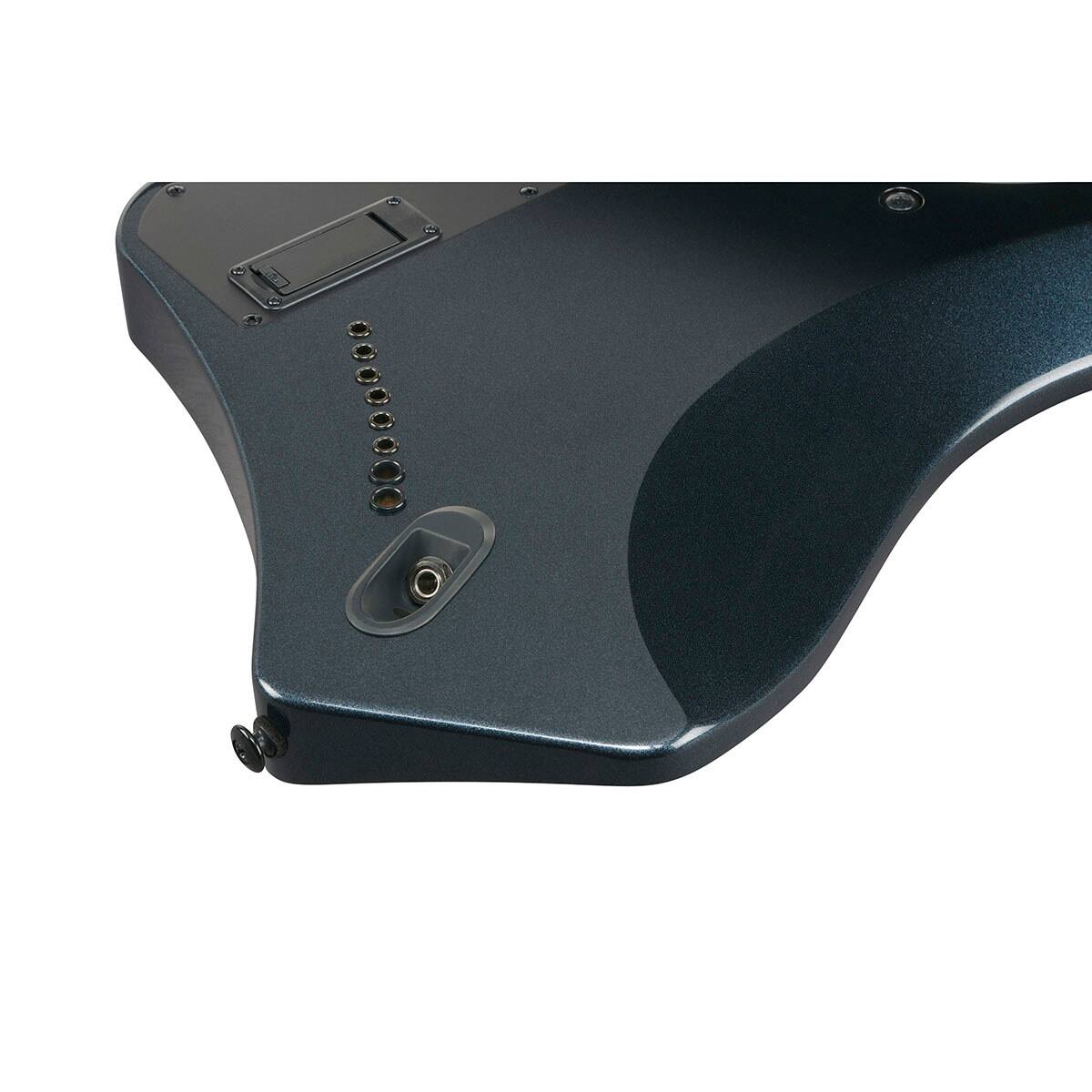 Alt View 9. Ibanez - Ibanez Alpha Series A528 8-String Multi Scale Electric Guitar, Iron Pewter.