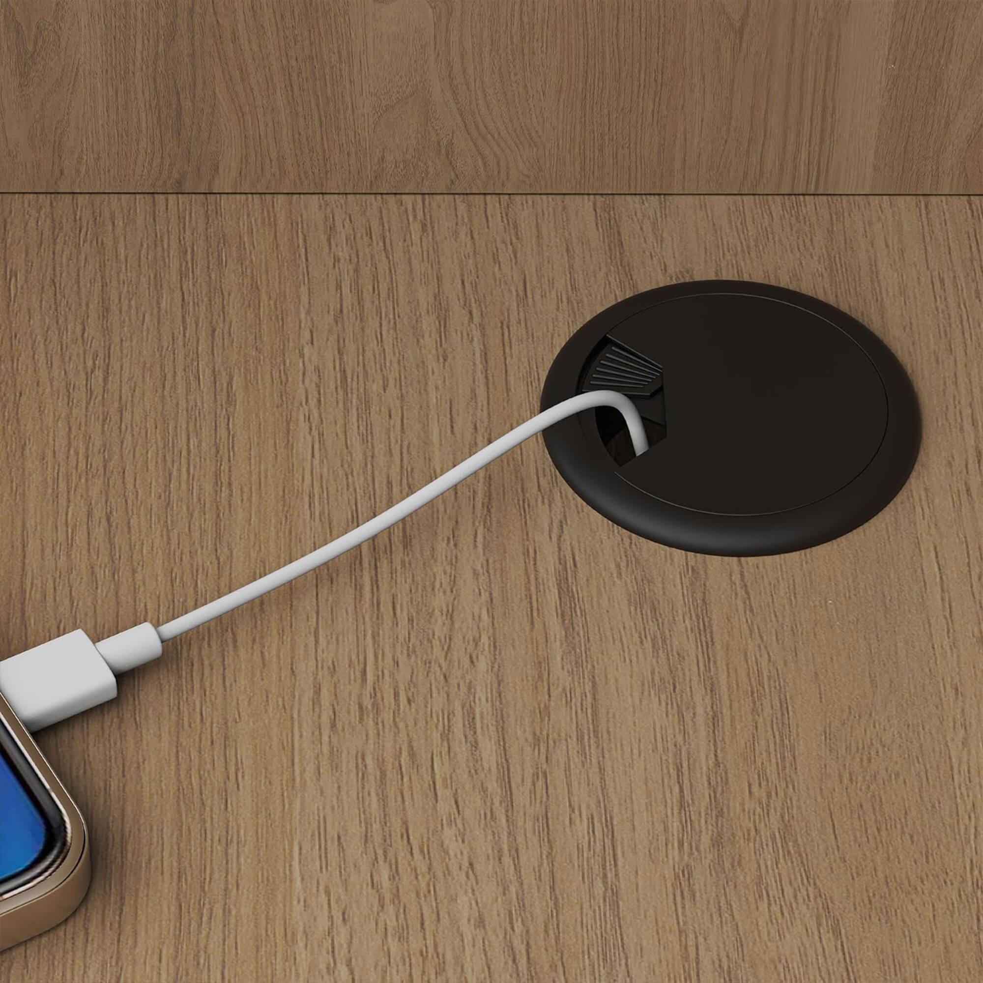 Alt View 7. VAUXHILL & CO. - VAUXHILL & CO. Halston Multi-Depth Bookcase, Adjustable Shelving Unit, Oak - Oak.