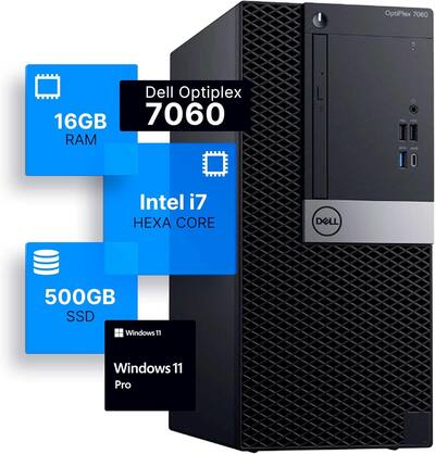 Dell Refurbished Excellent Optiplex 7060 Tower Desktop Computer Dell Refurbished Excellent Optiplex 7060 Tower Desktop Computer