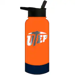 Great American Products - UTEP Miners 32oz. Logo Thirst Hydration Water Bottle - Multicolor