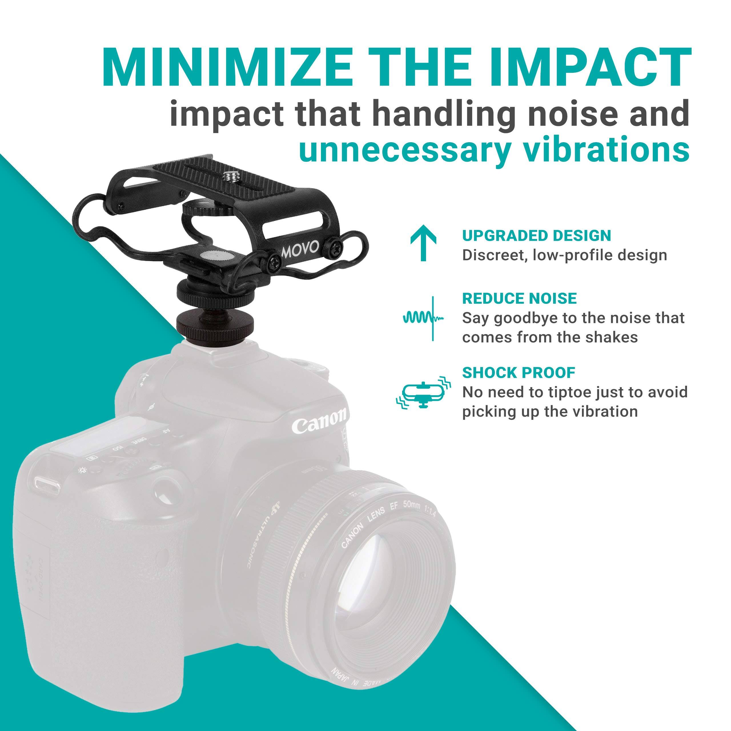 MINIMIZE THE IMPACT  
impact that handling noise and unnecessary vibrations

UPGRADED DESIGN  
Discreet, low-profile design

REDUCE NOISE  
Say goodbye to the noise that comes from the shakes

SHOCK PROOF  
No need to tiptoe just to avoid picking up the vibration

Canon  
EF 50mm 1:1.4  
LENS