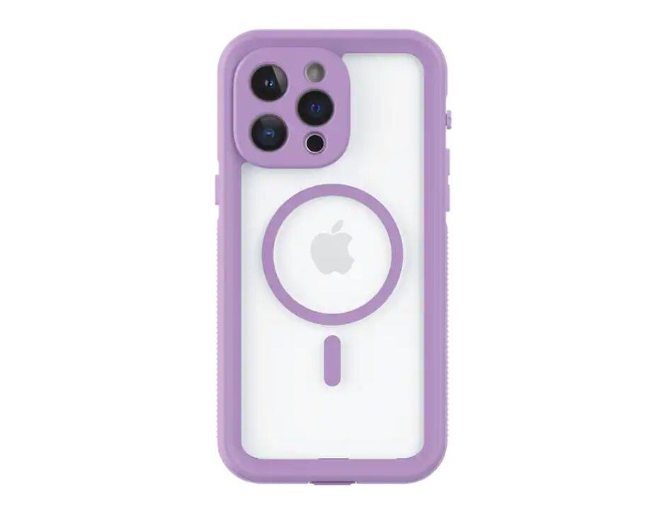 Body Glove - Tidal Waterproof Case with Magsafe for iPhone 14 Pro Max | Color: - Purple