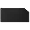 Front. Staples TECH - Anti-Slip Desk Pad, 31.5" x 15.7", Fabric - Black.