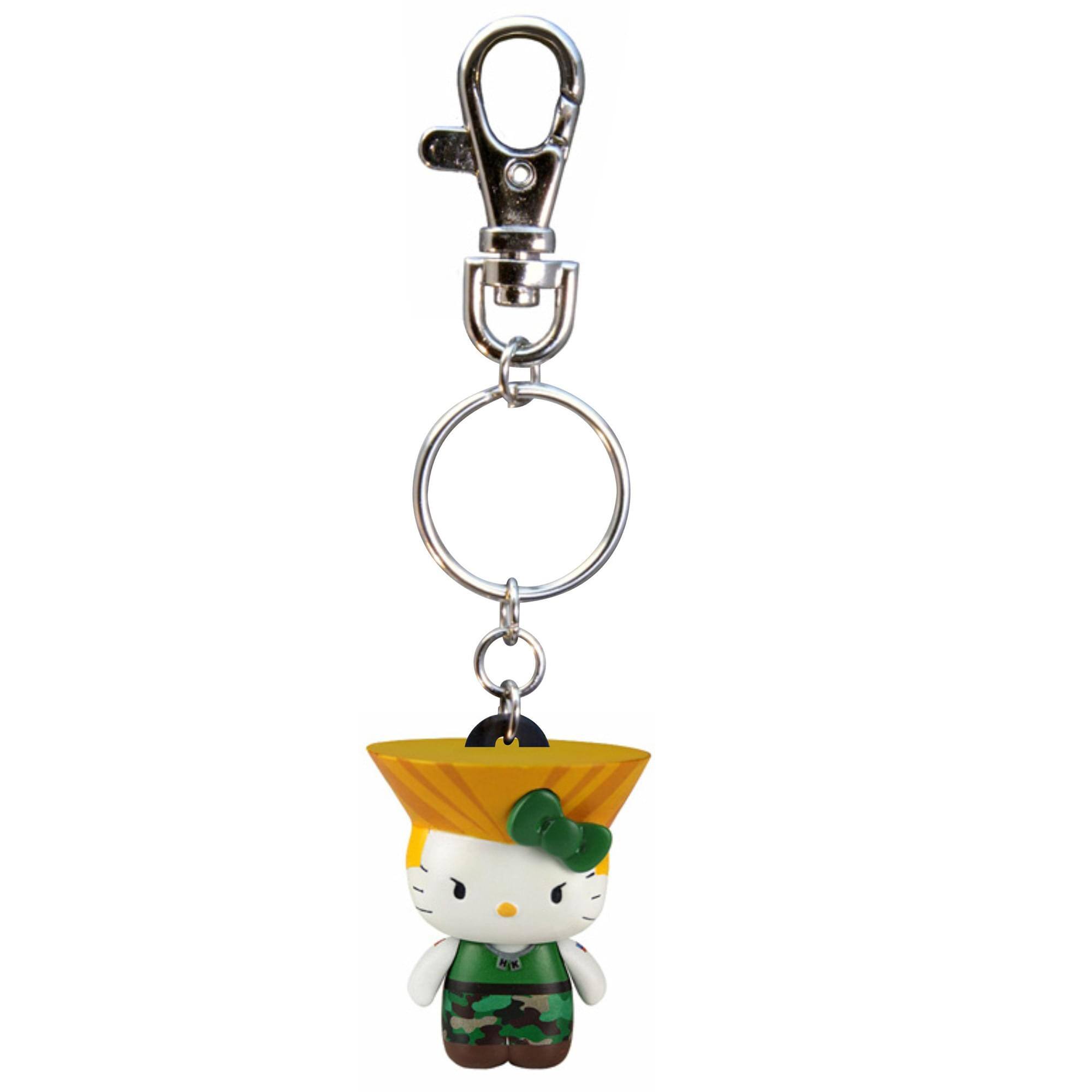 Front. Toynami - Street Fighter X Sanrio Mobile Key Chain Guile - Multicolored.