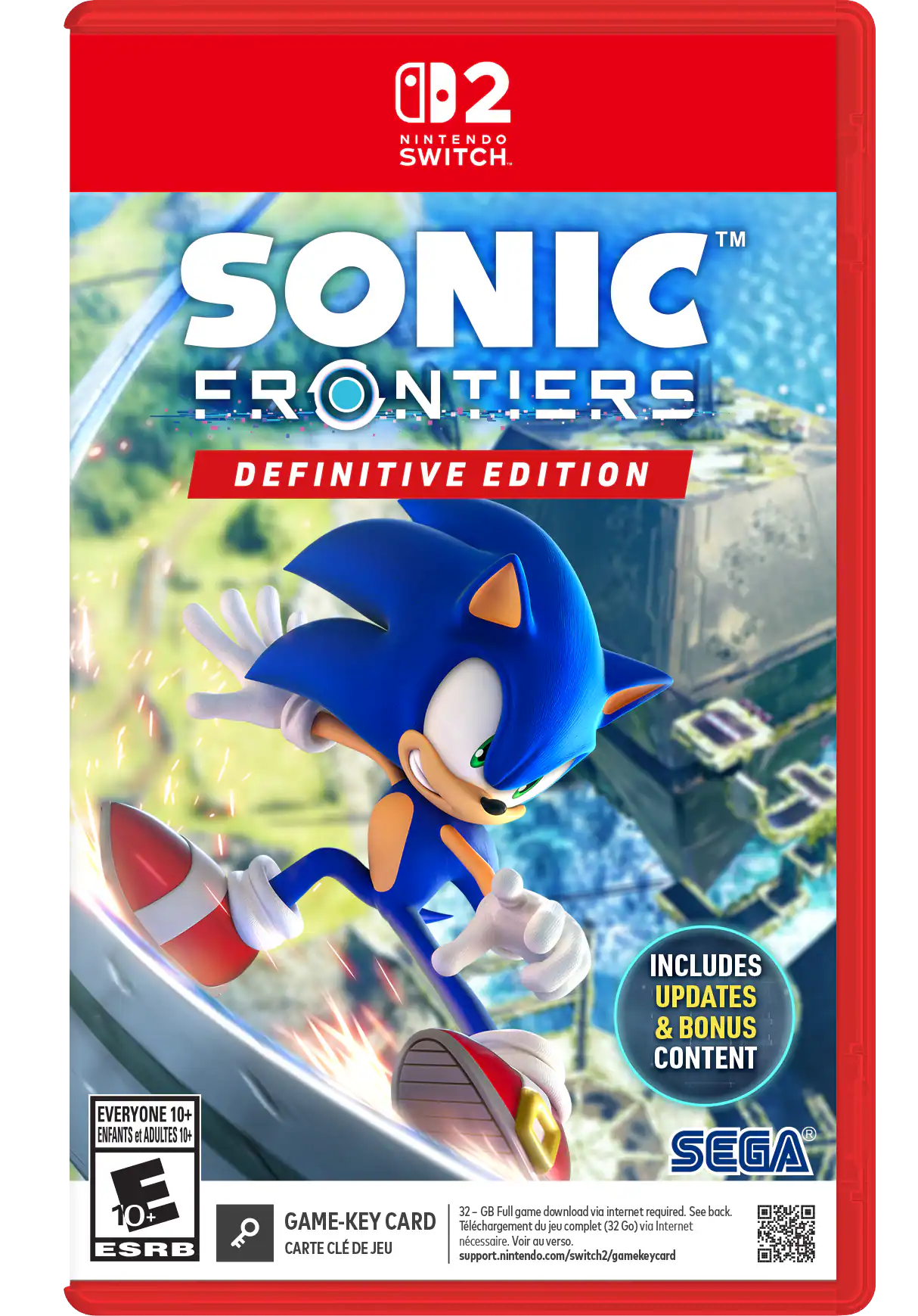 Sonic Frontiers Definitive Edition - Nintendo Switch 2