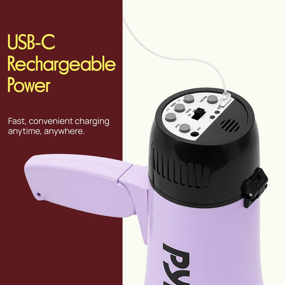 USB-C Rechargeable Power

Fast, convenient charging anytime, anywhere.