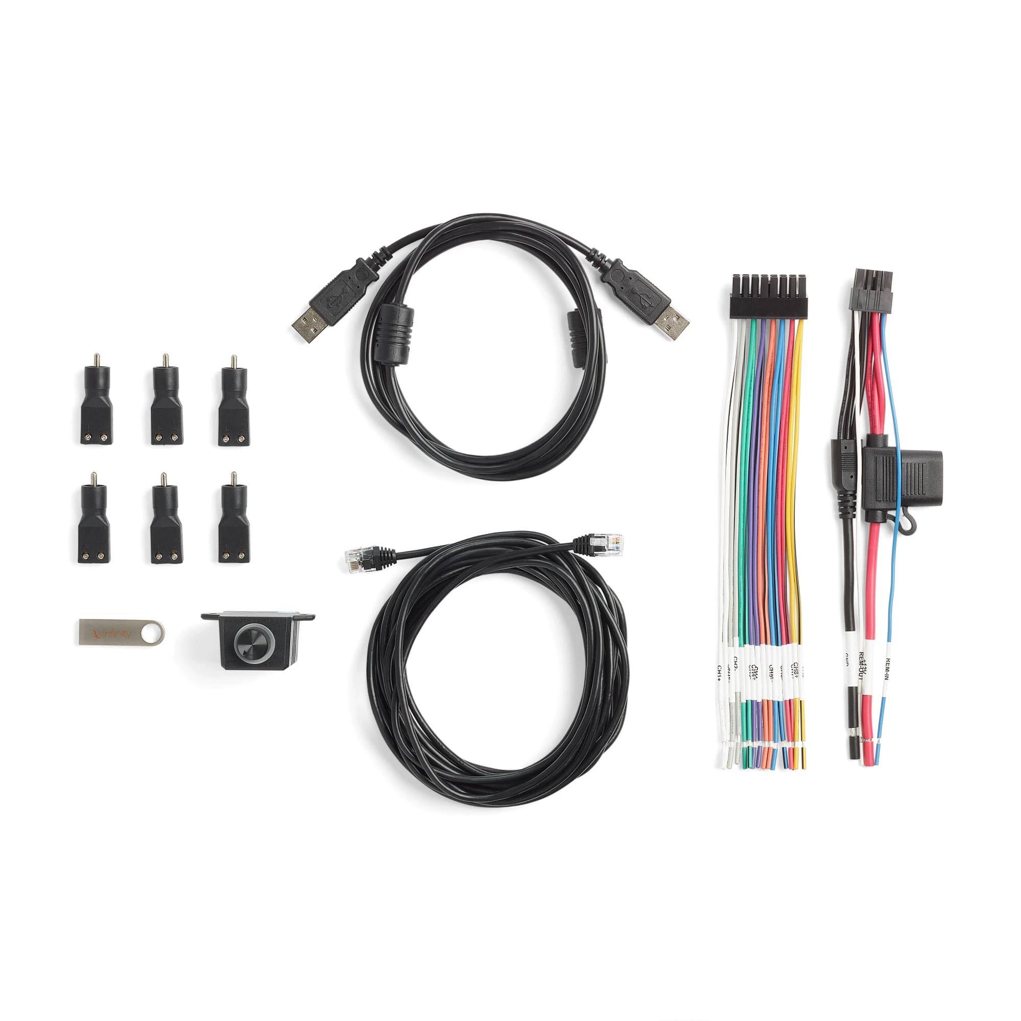 Alt View 5. Infinity - INFINITY DSP 6840 8X40 31BAND DSP WITH SUB OUTPUT - Black.