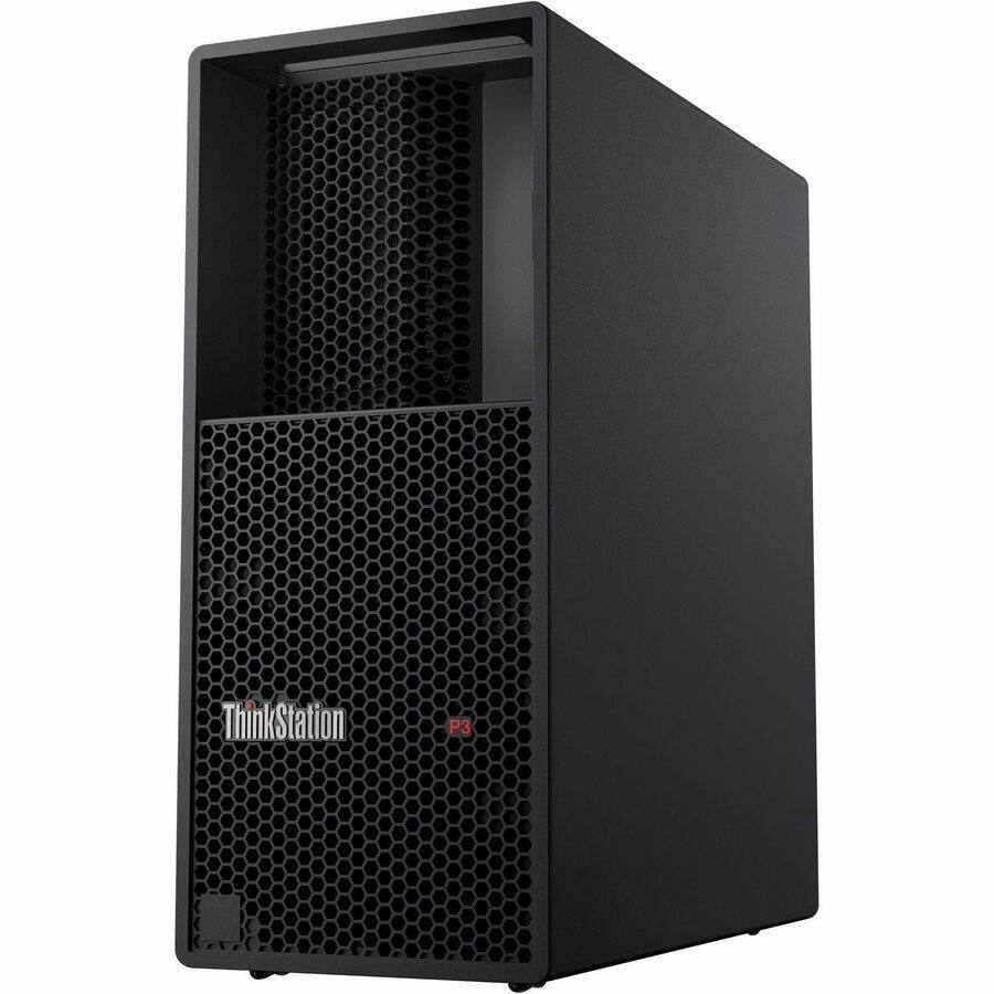 Alt View 5. Lenovo - Lenovo ThinkStation P3 30GS008HUS Workstation - 1 Core i9 13th Gen i9-13900 - vPro Technology - 64 GB - 2 TB SSD - Tower - Unknown.