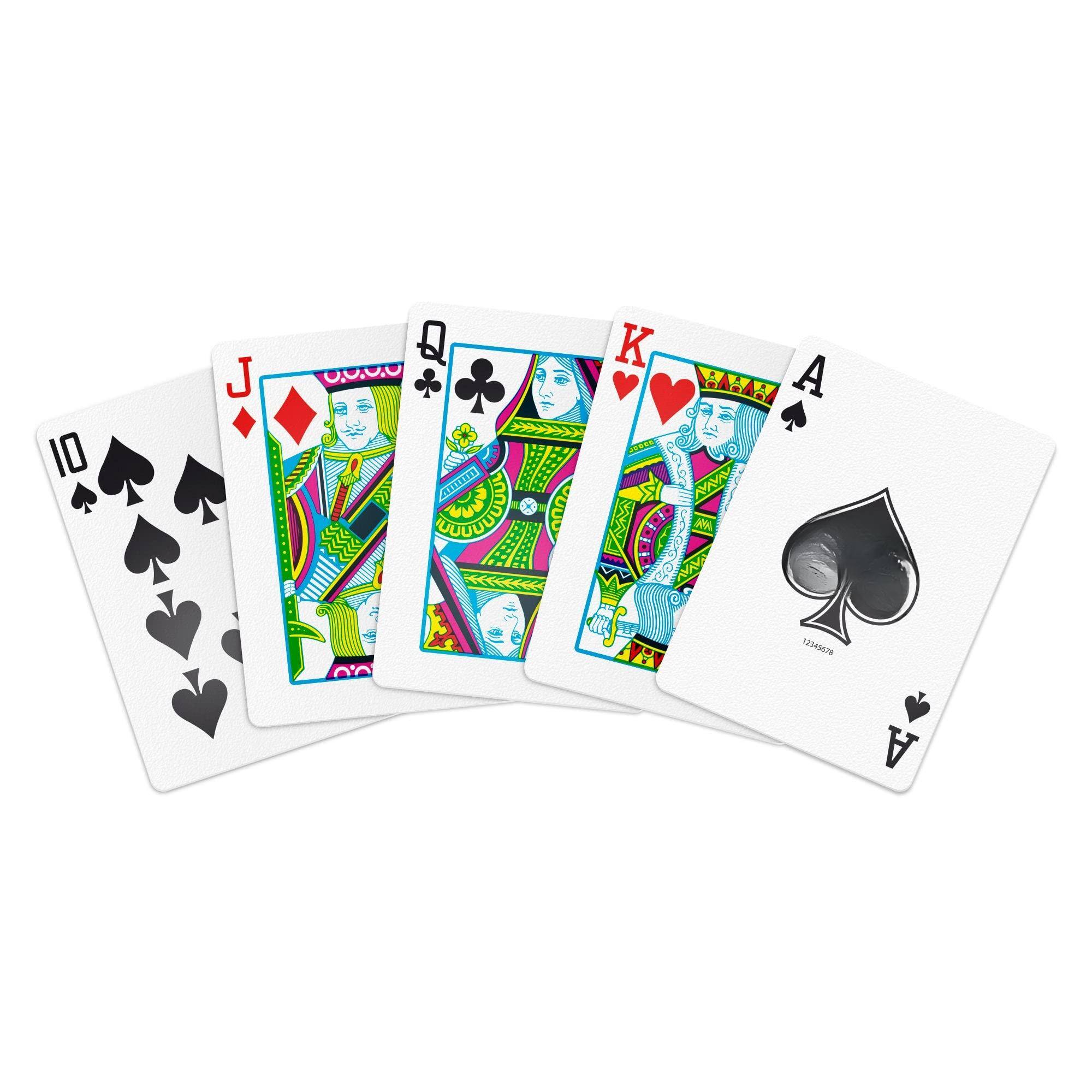 Alt View 1. EZTW1 - 1546 Design Plastic Playing regular 1 Set MATERIAL Our are 100% Plastic PVC that is produced in our state-of-the-art - 1 Set Regular Index.