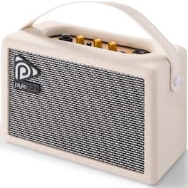 Pyle - Portable Electronic Guitar Amplifier - 5'' High-Definition Speaker with Volume, Bass, and Treble Controls
