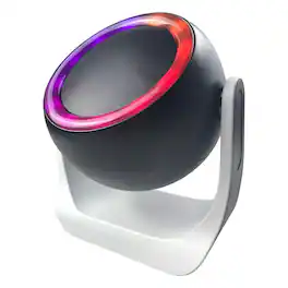 RCA - 10W Bluetooth Speaker, TWS, RGB Lights, USB/microSD, FM Radio, 6 Hr Play Time - Black