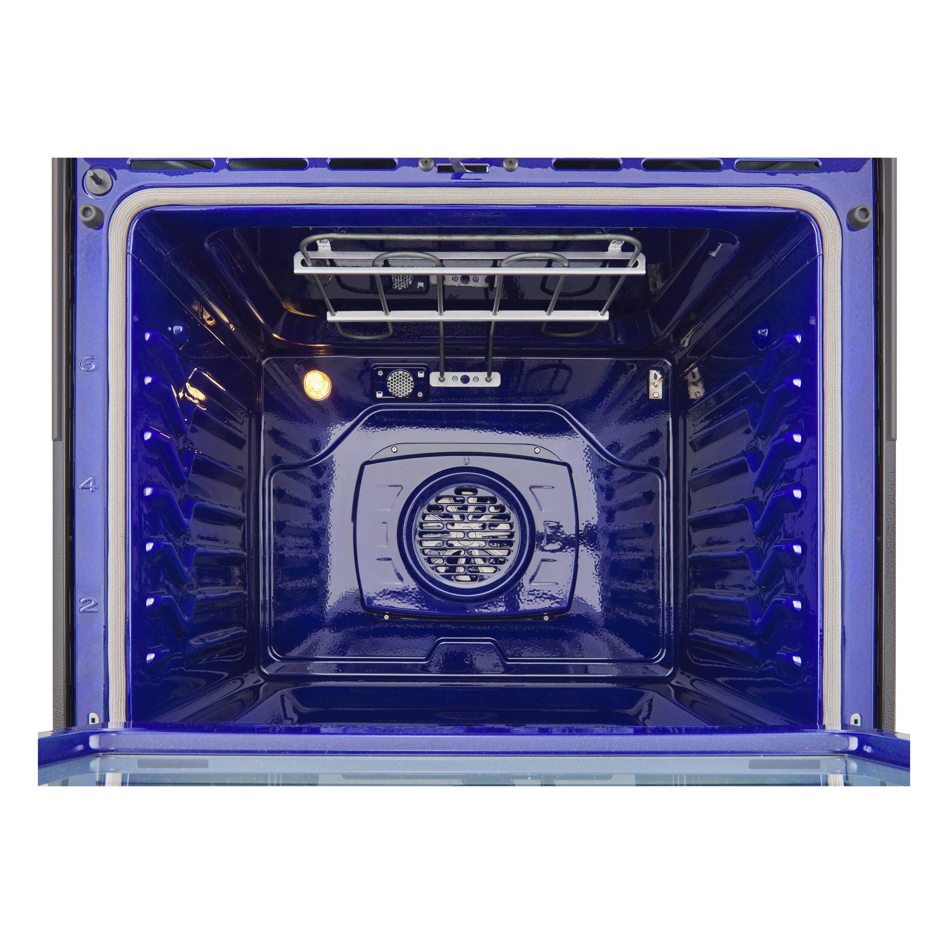 Alt View 15. LG - 6.3 Cu. Ft. Slide-In Electric True Convection Range with InstaView and Premium Handle - PrintProof Black Stainless Steel.