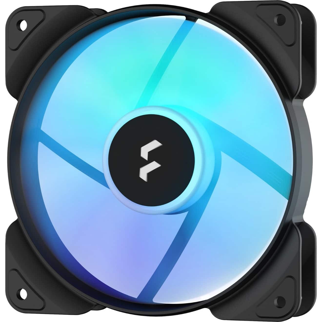 Fractal Design - Aspect 12 RGB PWM Cooling Fan - 3 Pack - Black