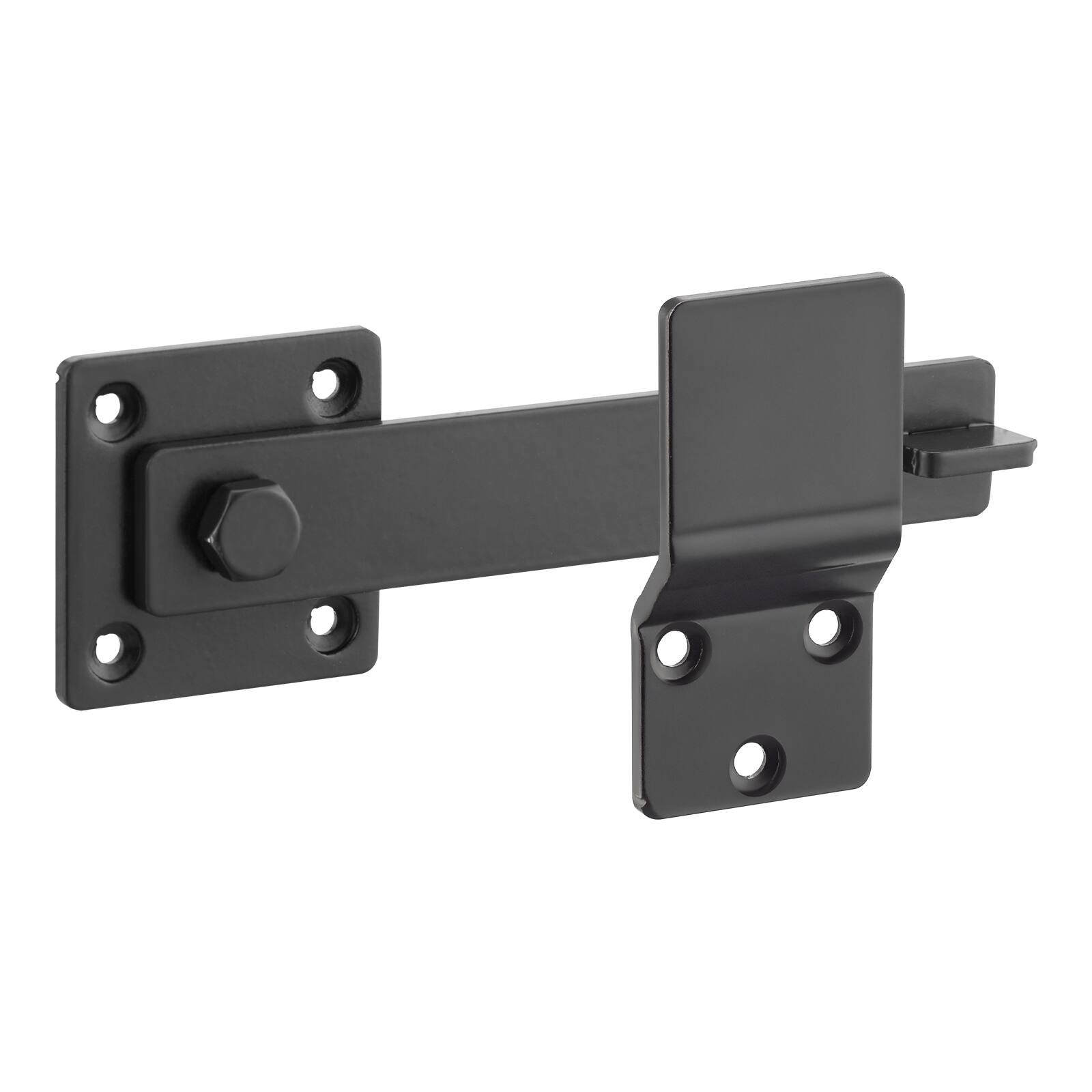 Alt View 5. VEVOR - Flip Gate Latch, Metal Heavy Duty Gate Latches, Flip Latch Hardware with High Hardness, 360° Rotating Latches - Black.