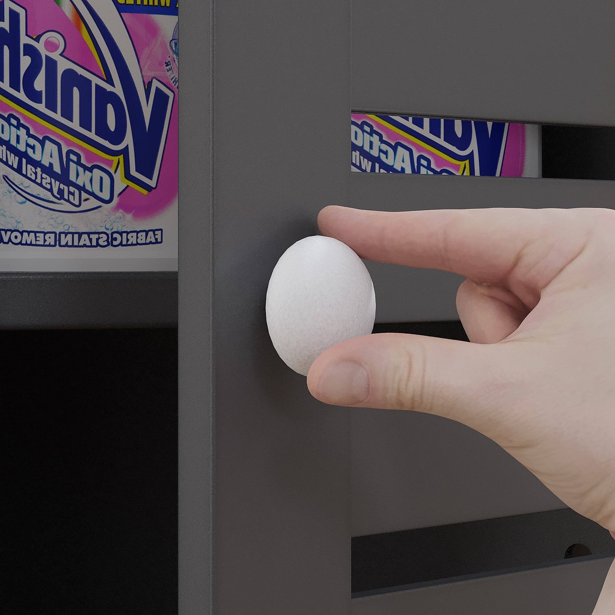 Vanish Action WhiOxi Crystal REMOVES STAINS FROM FABRIC