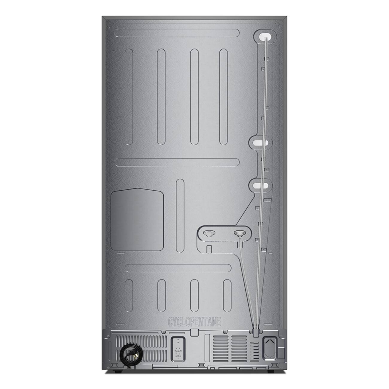 Alt View 14. KitchenAid - 36 in. Wide 30 cu. ft. French Door Refrigerator with Exterior Water and Ice - PrintShield Stainless.