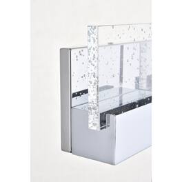 Elegant Lighting - Pollux 3 Light Led Wall Sconce - Chrome
