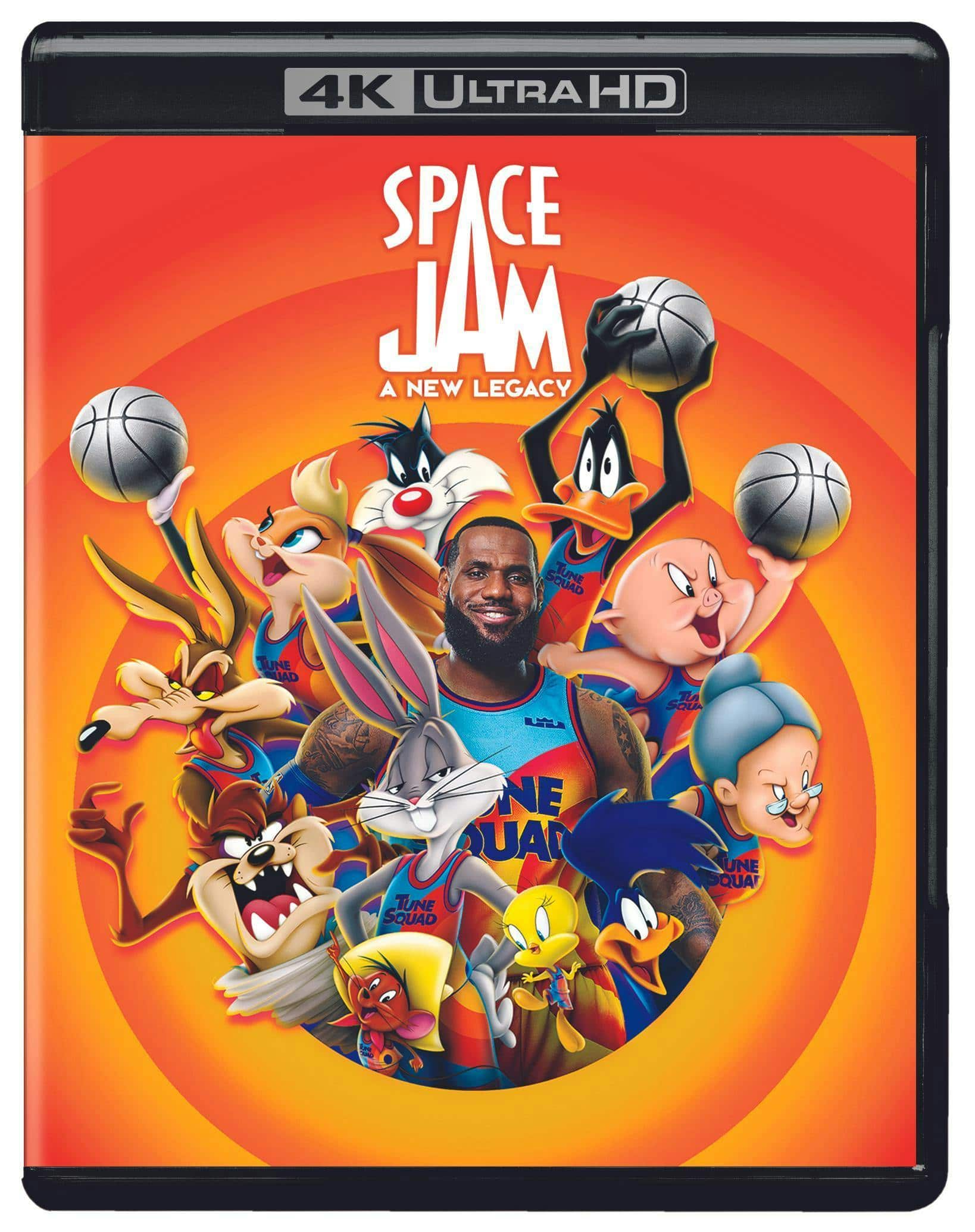 Front. Space Jam: A New Legacy   - 4K Blu-Ray.