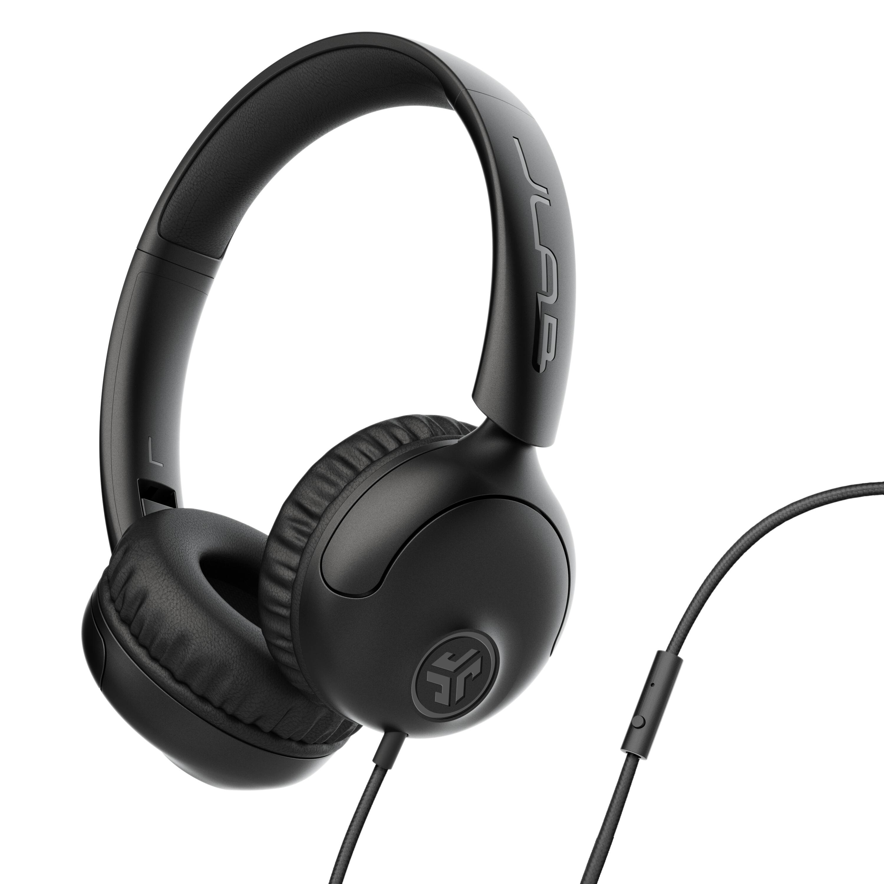 JLab - Studio 2 Wired On-ear Headphones - Black