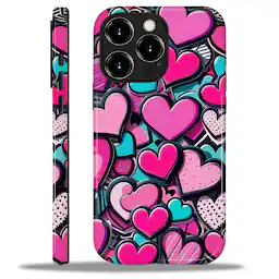Candy Heart Stack for iPhone 15 Pro