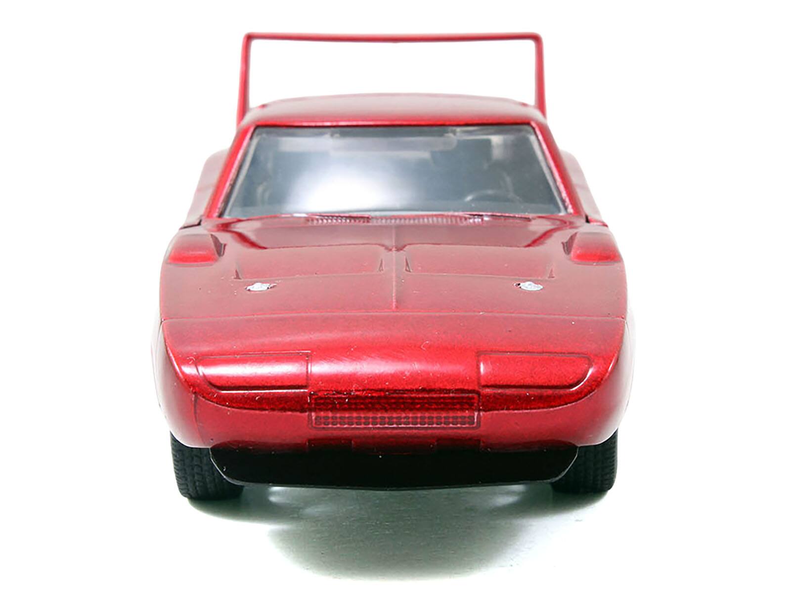 Alt View 2. Jada - Dom's Dodge Charger Daytona Red Metallic "Fast & Furious 6" (2013) "25 Years of Fast & Furious" 1/32 Model Car by Jada.