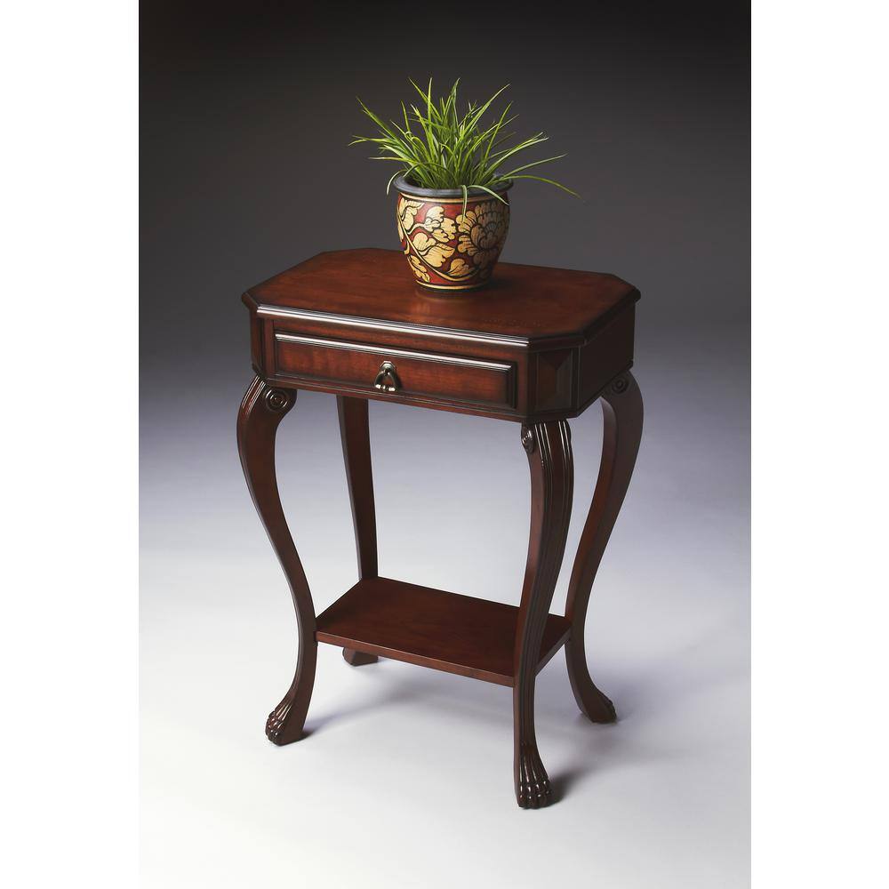 Left. Butler Specialty - Channing Console Table - Dark Brown.