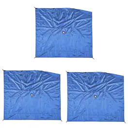 Clam - Quick-Set Screen Hub Tent Wind & Sun Panels, Accessory Only, (3 Pack) - Blue