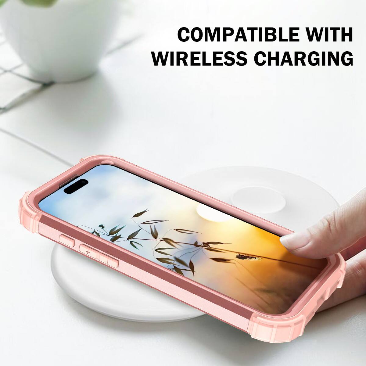 COMPATIBLE WITH WIRELESS CHARGING