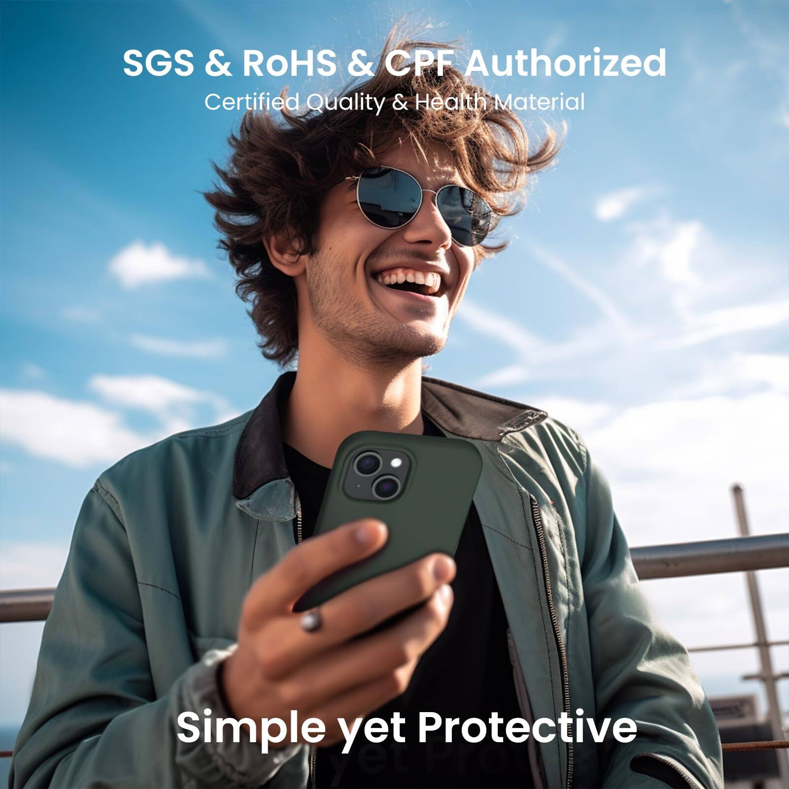 SGS & RoHS & CPF Authorized
Certified Quality & Health Material
Simple yet Protective