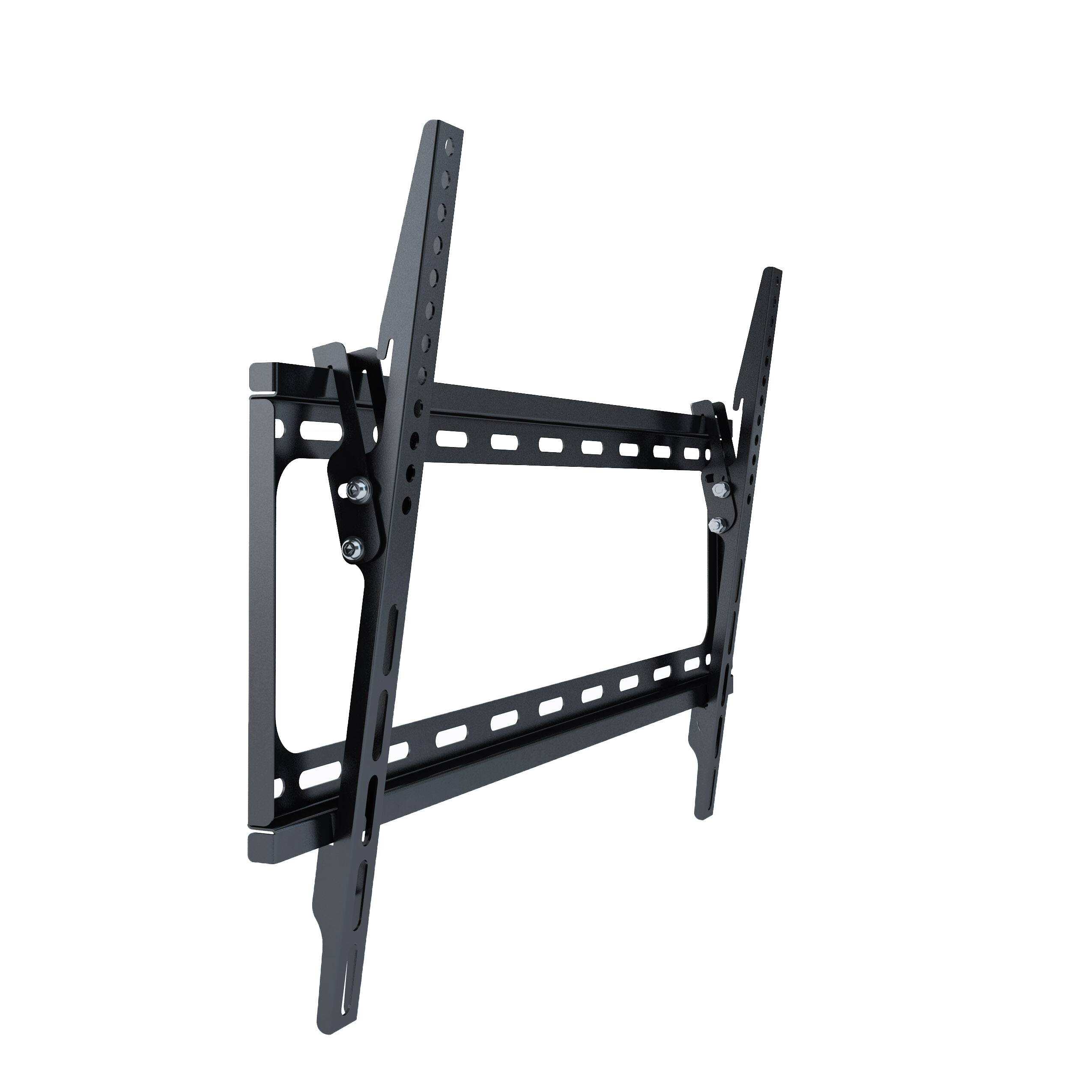 Left. CorLiving - CorLiving Tilting, Low-Profile Wall Mount for 37" - 70" TVs - Black.
