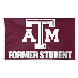 WinCraft - Texas A&M Aggies 3' x 5' Single-Sided Deluxe Former Student School Supporter Flag - Multicolor