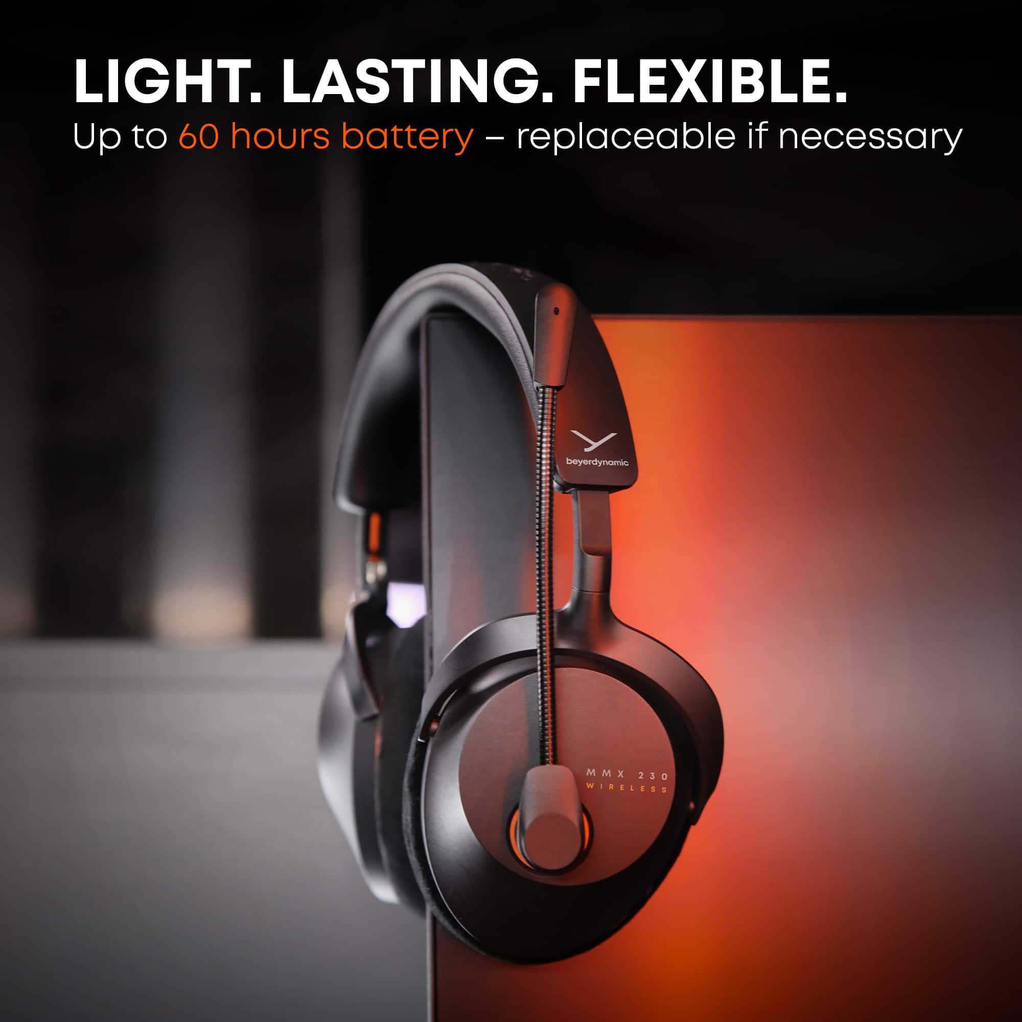 Beyerdynamic MMX 230 Wireless Gaming Headset with ANC, Low Latency