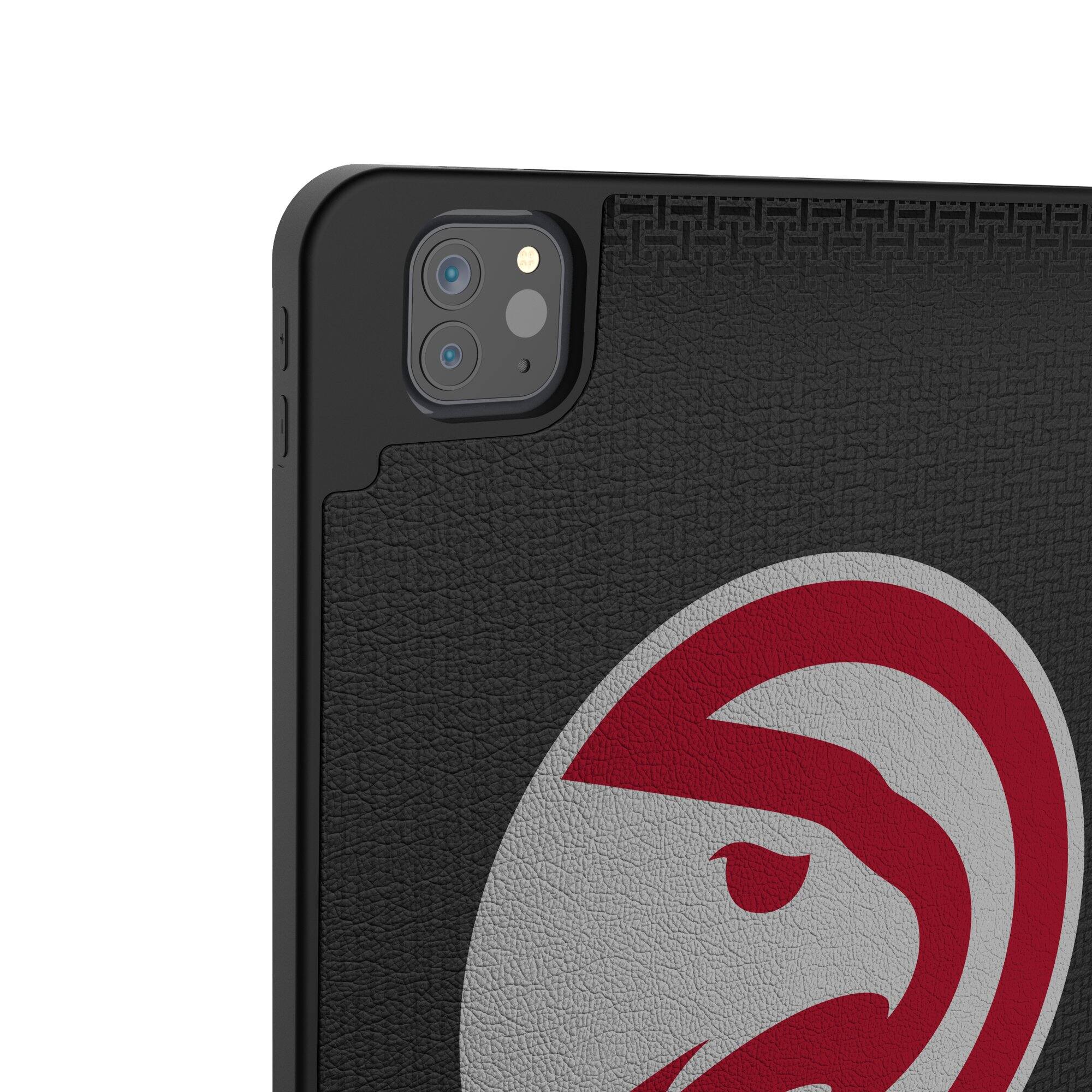 Alt View 2. Keyscaper - Atlanta Hawks iPad Case - Black.